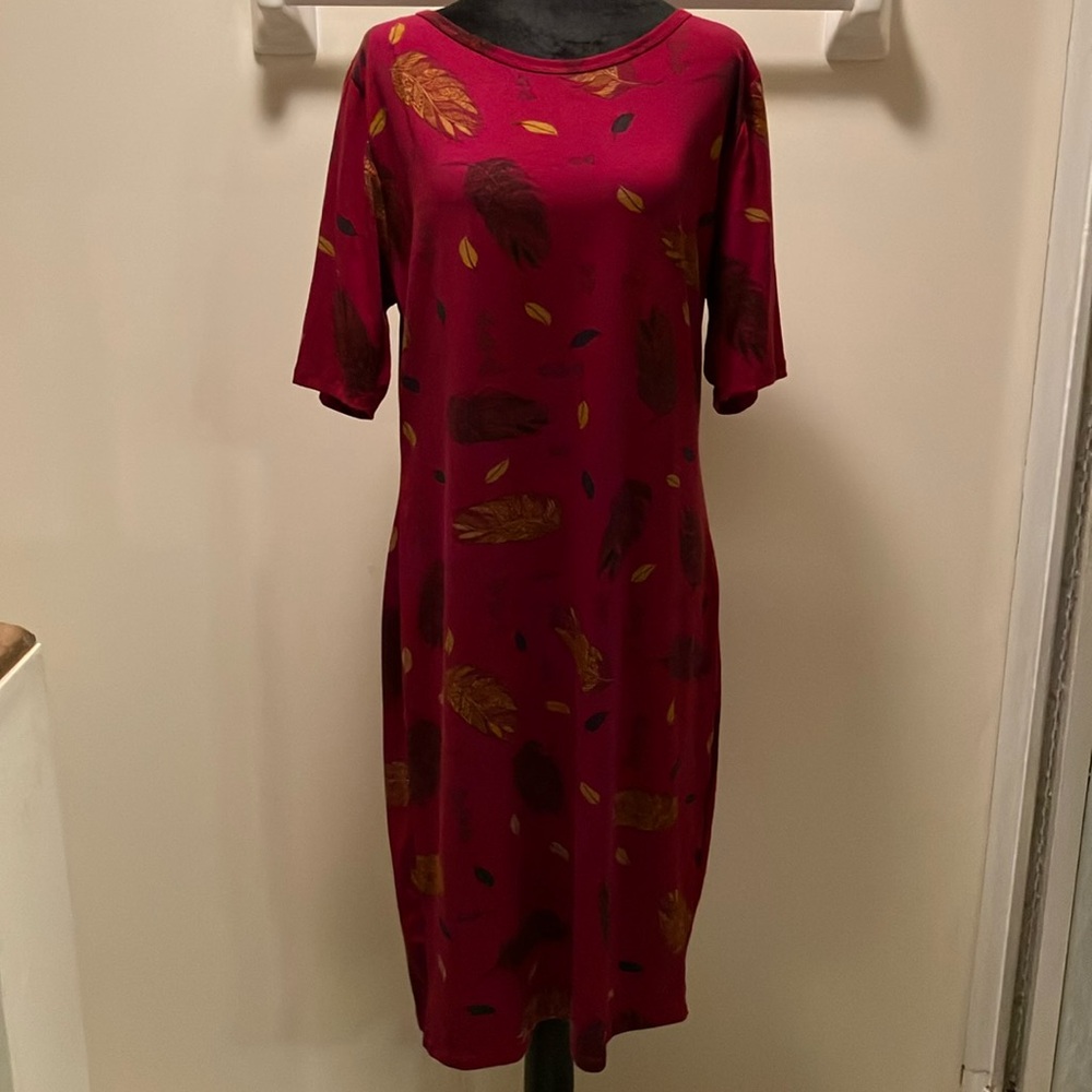 LuLaRoe Julia 2XL H44